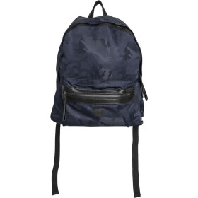 Urban Classics Camo Jacquard Backpack, navy camo