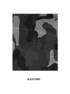 Urban Classics Camo Jacquard Backpack, black camo