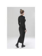 Urban Classics Ladies Long Turtleneck Dress, black