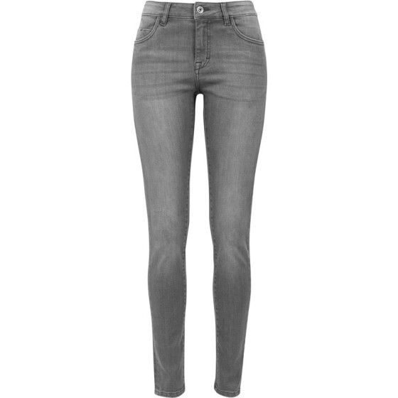 Urban Classics Ladies Skinny Denim Pants, grey