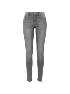 Urban Classics Ladies Skinny Denim Pants, grey