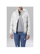 Urban Classics Ladies Hooded Puffer Jacket, white