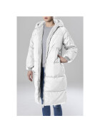 Urban Classics Ladies Oversized Hooded Puffer Coat, white/offwhite