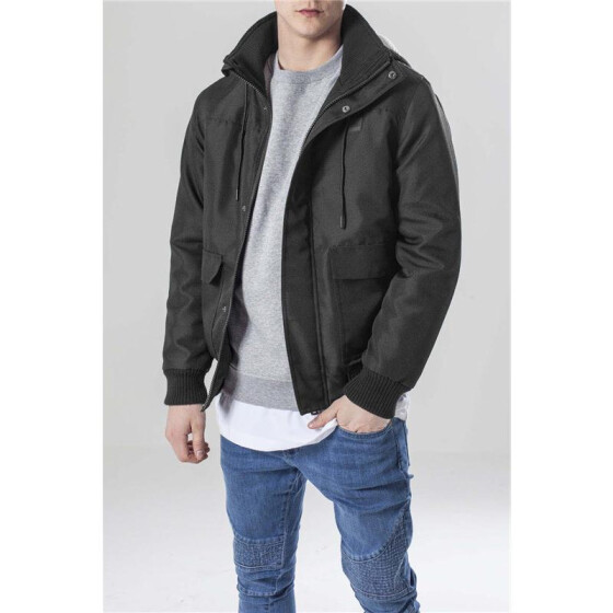 Urban Classics Heavy Hooded Jacket, black