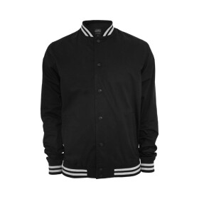 Urban Classics Summer Cotton College Jacket, black