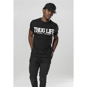 Thug Life Street Boxing Tee, black