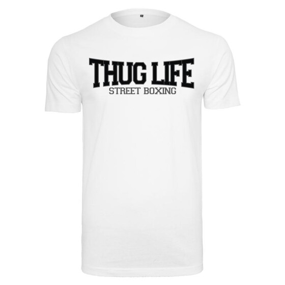 Thug Life Street Boxing Tee, white