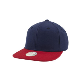 Flexfit Two Tone Snapback, dnvy/red