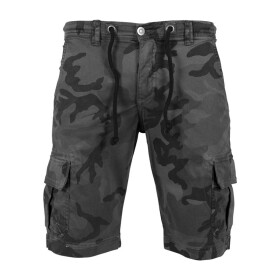 Urban Classics Camo Cargo Shorts, grey camo 34