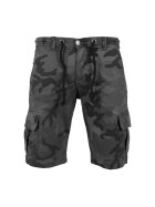 Urban Classics Camo Cargo Shorts, grey camo 34