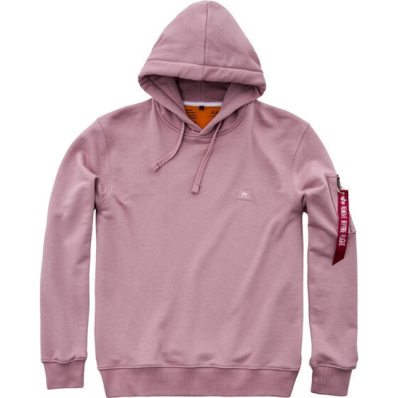 Alpha Industries X-Fit Hoody, silver pink