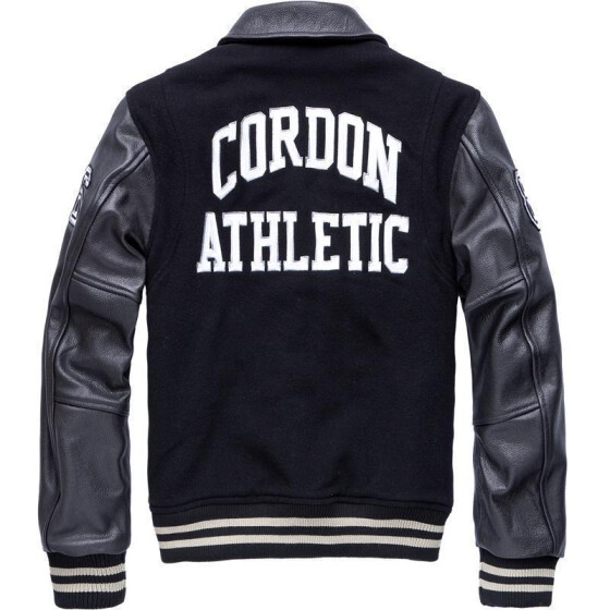 Cordon Sport Lederjacke Bronx, schwarz