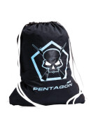 Pentagon Moho Gym Bag Skull, schwarz
