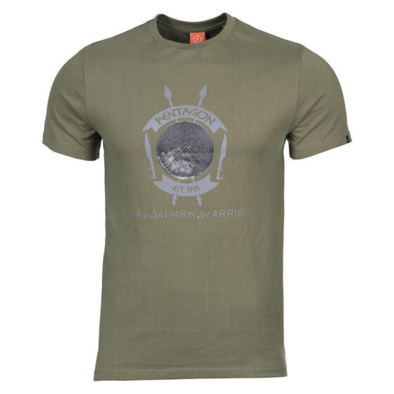 Pentagon T-Shirt Lakaidemon Warrior, oliv