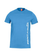 Pentagon T-Shirt Vertical, blau