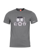 Pentagon T-Shirt Gas-Mask, grau