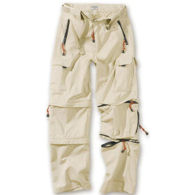 SURPLUS Trekking Trouser, 2 Bein-Zipper, beige