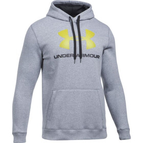 Under Armour Fleece Hoodie Rival Fitted, hellgrau