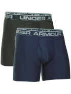 Under Armour Original Heatgear Boxer Jock 6&quot; 2er Pack, dunkelblau