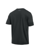 Under Armour Charged Cotton V-Neck T-Shirt, schwarz