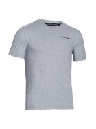 Under Armour Charged Cotton V-Neck T-Shirt, hellgrau