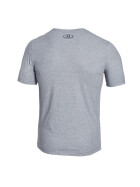 Under Armour Charged Cotton V-Neck T-Shirt, hellgrau