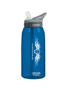 CAMELBAK Eddy Trinkflasche 1,0L &quot;Hydrate or Die&quot;, blau