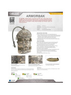 CAMELBAK Armorbak 3L Antidote, multicam