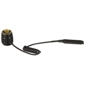 WALTHER Taschenlampe Pro PL60RS mit Kabelferntaster, schwarz
