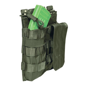 5.11 AK47/74 Bungee W Cover Double, oliv
