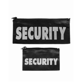 MILTEC Frontside-Patch SECURITY, mit Zipper, schwarz