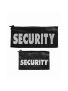 MILTEC Front + Backside-Patch SECURITY, mit Zipper, schwarz