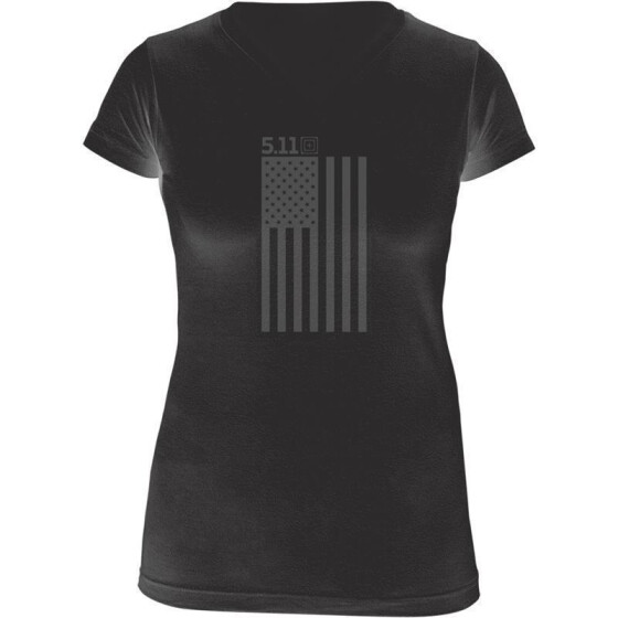 5.11 Women T-Shirt Glory Stars &amp; Stripes, schwarz