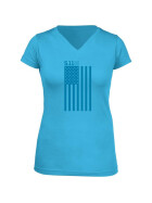 5.11 Women T-Shirt Glory Stars &amp; Stripes, hellblau